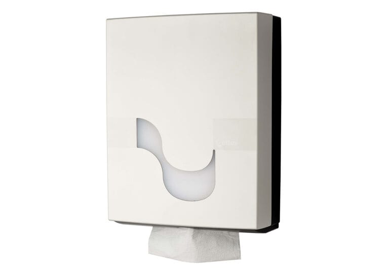 CELTEX MEGAMINI BIJELI DISPENZER ZA SLOŽIVI UBRUS