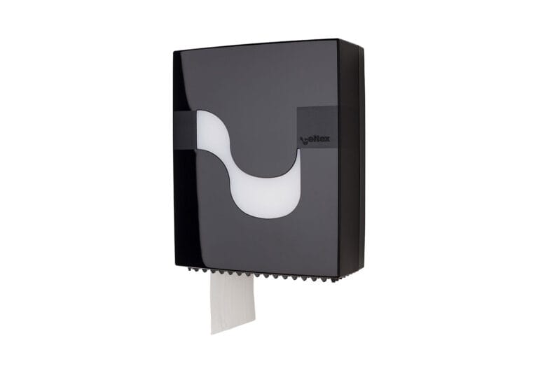 CELTEX MEGAMINI CRNI DISPENZER ZA MINI JUMBO TOALET PAPIR